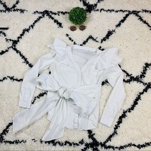 Poplin white Women’s shirt